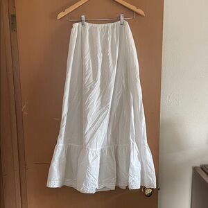 Vintage Laura Ashley White Skirt